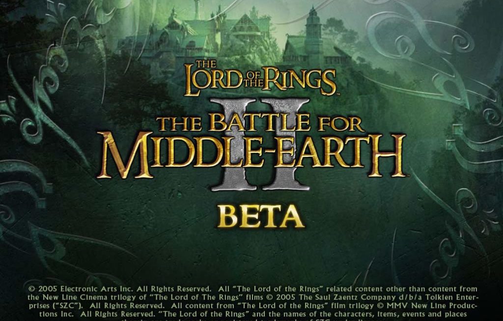 The Lord of the Rings: The Battle for Middle Earth 2 bèta