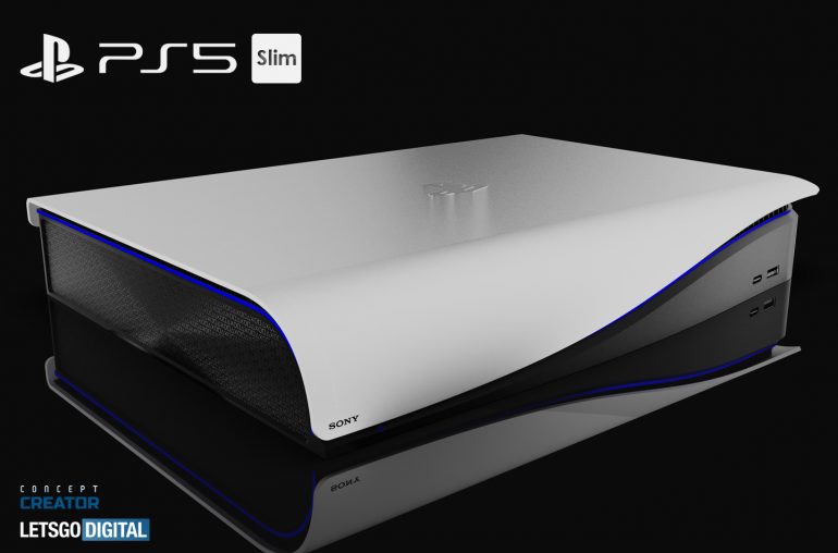 Concept design van PlayStation 5 Slim Edition ziet er realistisch uit