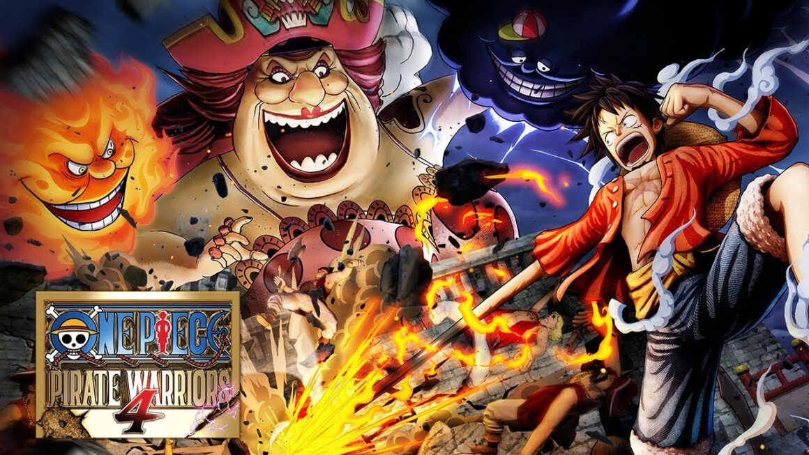 Kozuki Oden trekt zijn zwaarden in One Piece: Pirate Warriors 4