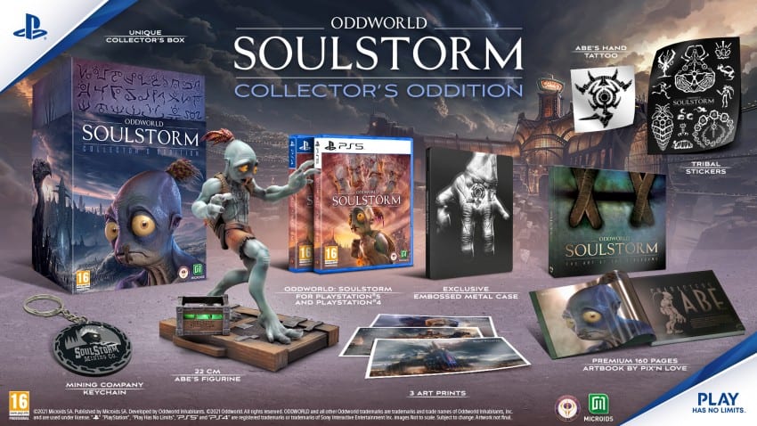 Langverwachte platformer Oddworld: Soulstorm krijgt Day One en Collector’s Oddition