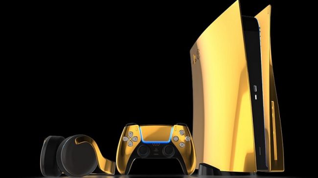 YouTuber toont gouden PlayStation 5 ter waarde van 8000 Pond