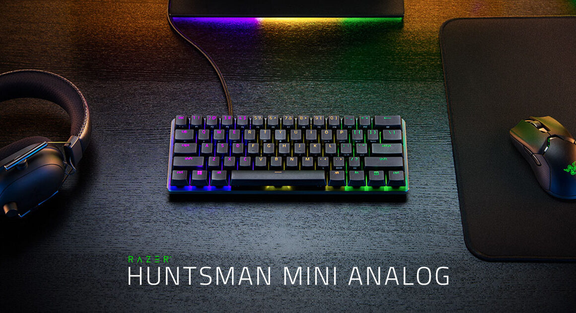 Razer Huntsman Mini Analog: eerste 60%-toetsenbord met analoge switches