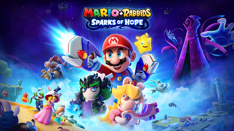 Geen multiplayer voor Mario + Rabbids Sparks of Hope