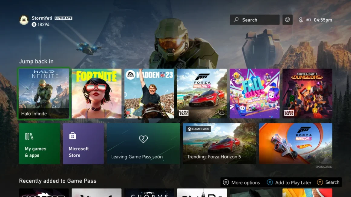 Microsoft onthult nieuwe Home UI voor de Xbox