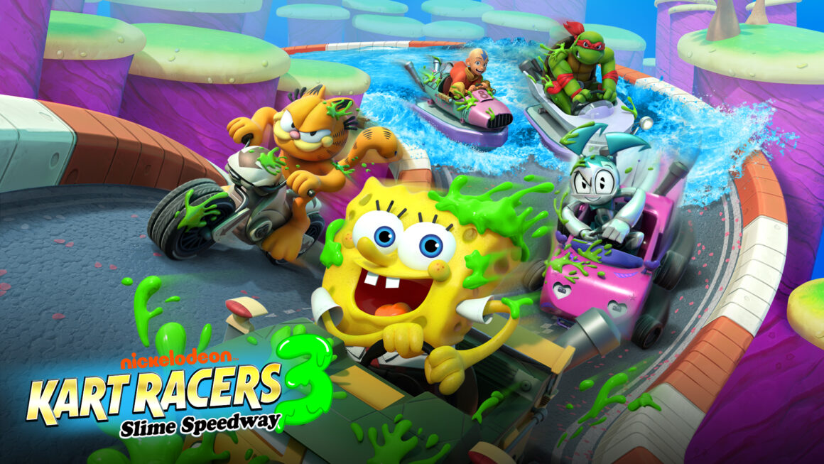 Race naar de finish met Nickelodeon Kart Racers 3: Slime Speedway