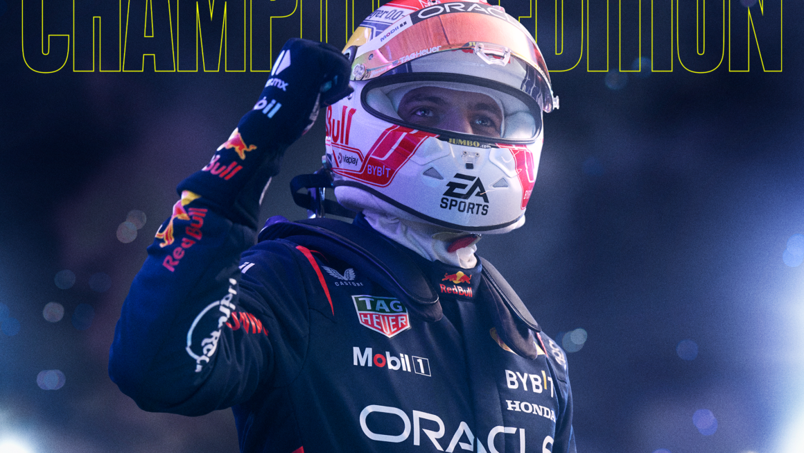 Max Verstappen prijkt op de cover van game F1 23