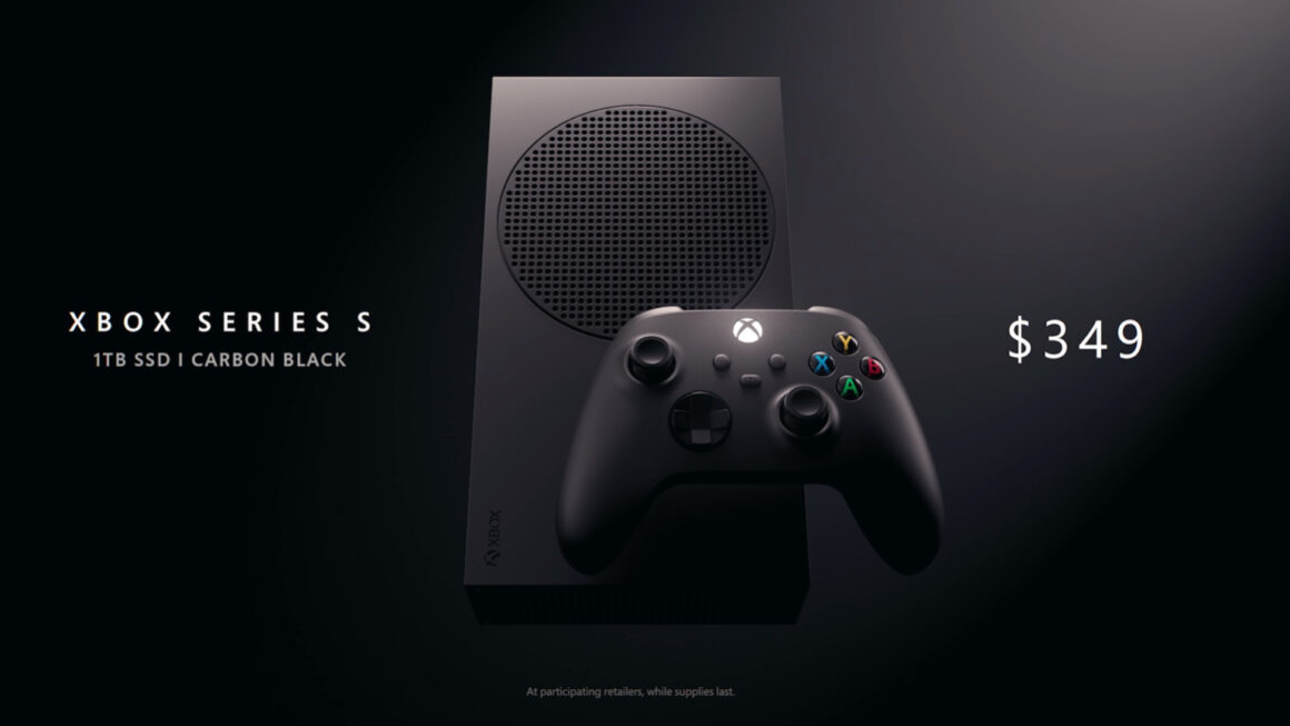 Xbox Series S komt officieel in het zwart