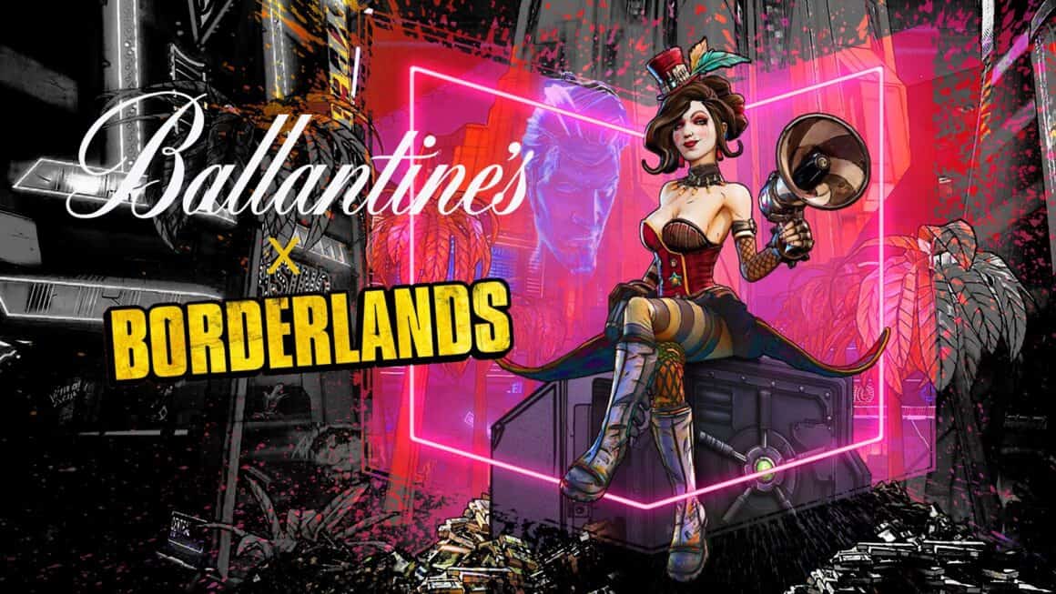 Ballantine’s werkt samen met Mad Moxxi van de Borderlands game