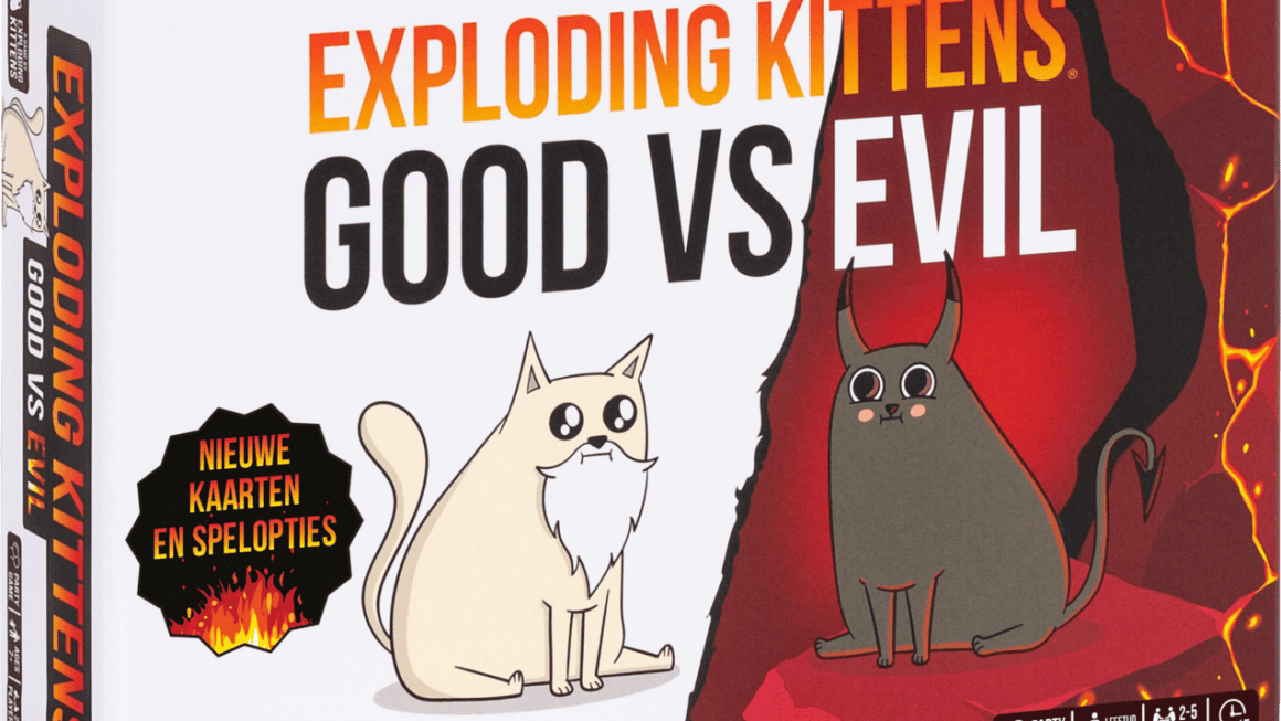 Exploding Kittens Good vs Evil aangekondigd