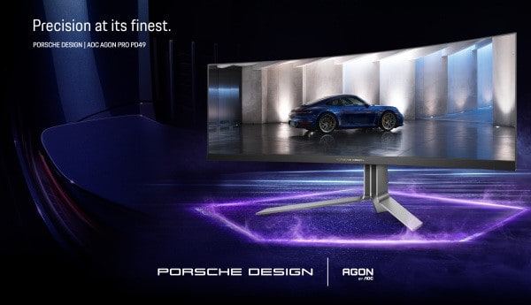 Porsche Design en AGON by AOC introduceren curved gaming-monitor