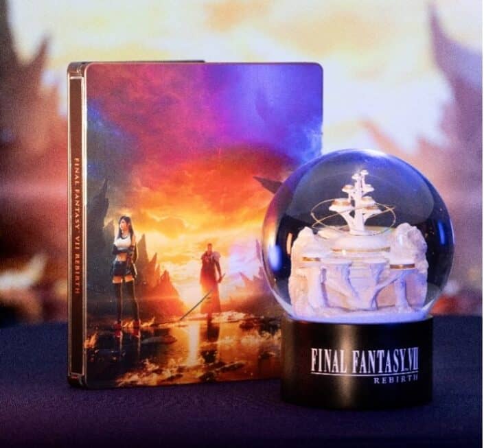Square Enix onthult limited edition glitterbol uit Final Fantasy VII Rebirth