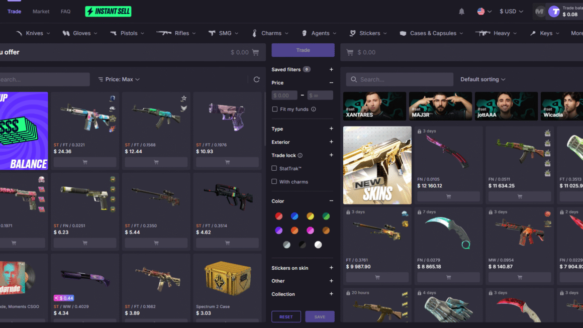 How to find a reliable site for trading CS2 skins