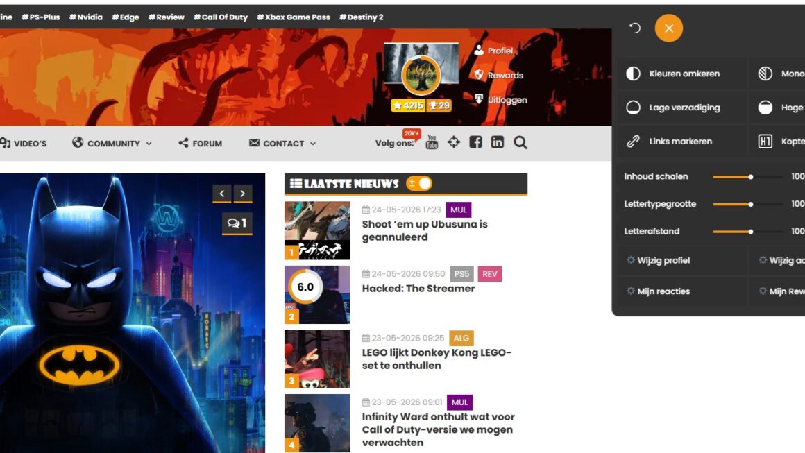 Evilgamerz introduceert meer toegankelijkheid voor slechtzienden