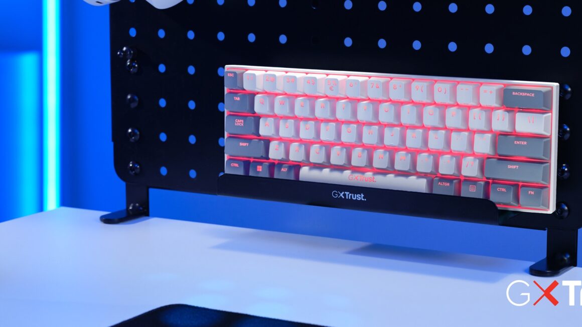 Compact van formaat en groots in prestaties met het nieuwe GXTrust Acira 60% Mini Tri-Mode